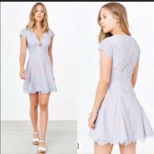 NWOT Stylestalker Visions Skater Dress Sky Blue XS